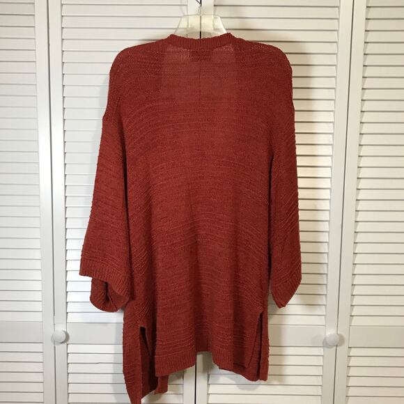 Old Navy Brown V-Neck Long Sleeve Cardigan Sweater L - Picture 2 of 8